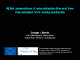 ALMA observations of recombination line and free-free emission from nearby starbursts icon