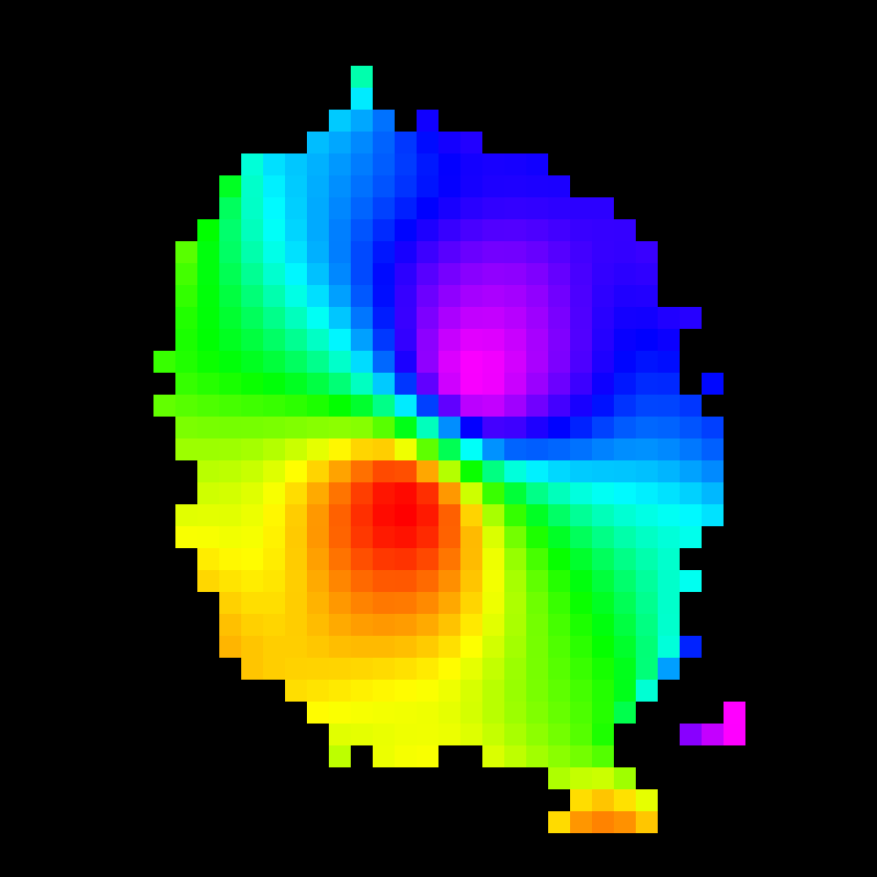 Doppler shifting of CO within TW Hydrae 